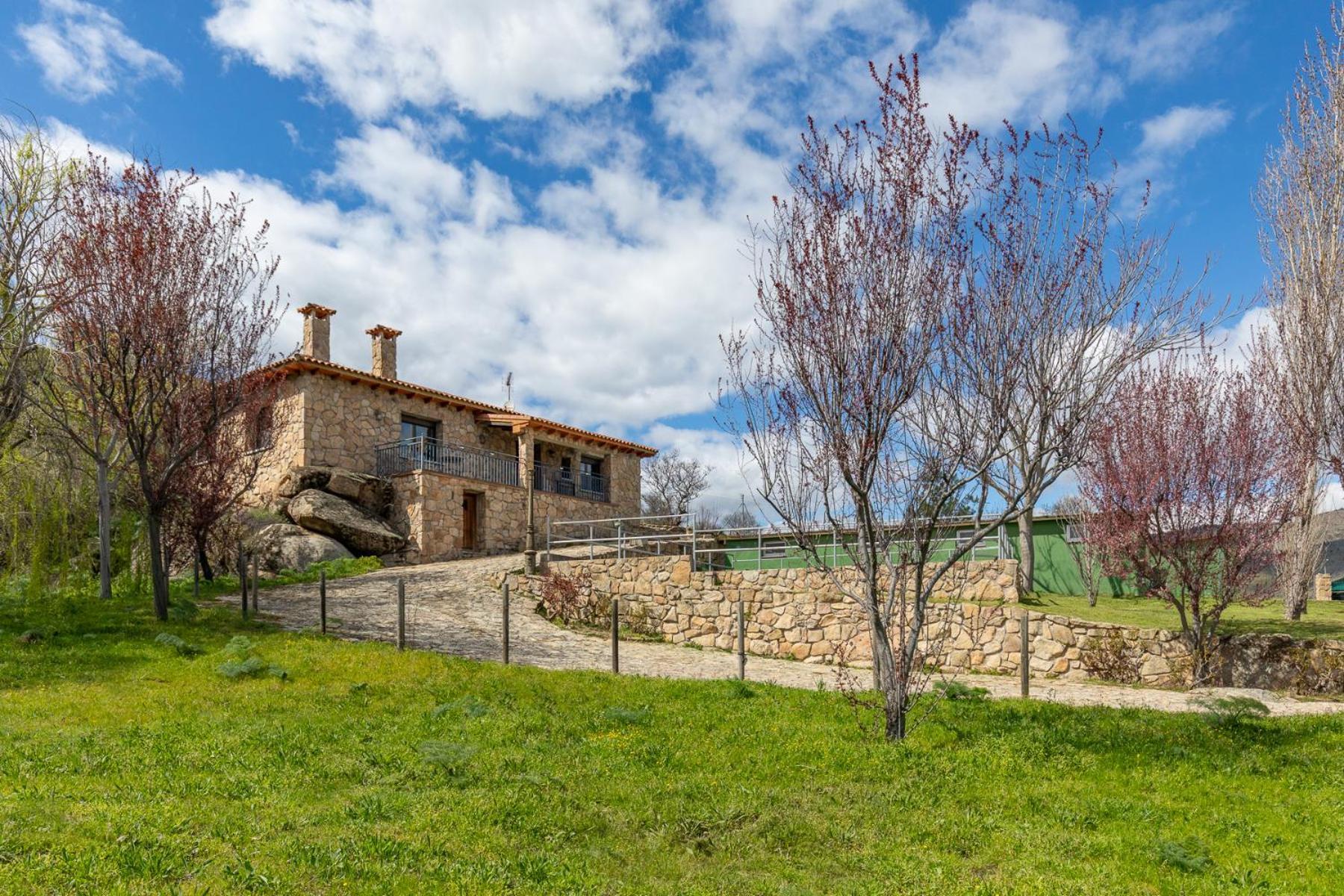Villa Mansion Con Jacuzzi A 40 Grados, Gran Piscina Y Padel El Tiemblo